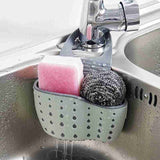 Openwork Sink drain basket kitchen accessories Bath Storage Tools adjustable sponge pool Holder Hanging Basket home gadgets