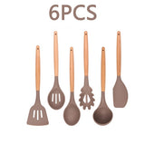 12PCS Silicone Kitchenware Cooking Utensils Set Heat Resistant Kitchen Non-Stick Cooking Utensils Baking Tools With Storage Box