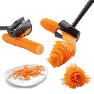 Kitchen Fruit Tool Vegetable Cutter Plastic Spiral Slicers Peeler Fruits Device Kitchen Gadget Accessories Cooking Tool