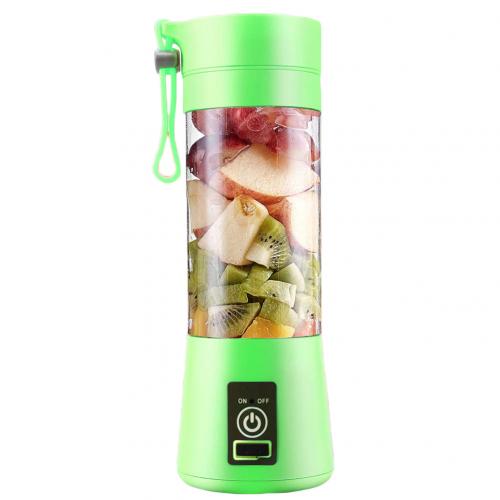 New Arrival Portable Home USB Rechargeable 4-Blade Electric Fruit Extractor Juice Blender