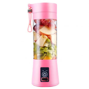 New Arrival Portable Home USB Rechargeable 4-Blade Electric Fruit Extractor Juice Blender