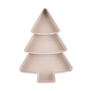 Creative Christmas Tree Box Candy Snacks Nuts Seeds Dry Fruits Plastic Plates Dishes Bowl Breakfast Tray Home Kitchen Candy Box