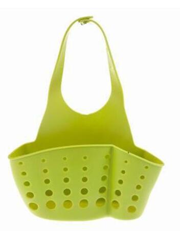 Openwork Sink drain basket kitchen accessories Bath Storage Tools adjustable sponge pool Holder Hanging Basket home gadgets