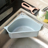 Kitchen Storage Rack Drain Basket with Suction Cup for Sink Corner PP Plastic Sponge Brush Cloth Strainer Basket Draining Racks