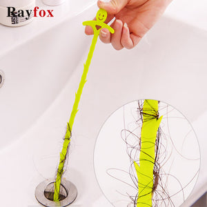 Kitchen Accessories Sewer Cleaning Plastic Hook Home Pipeline Drain Dredge Device Bathroom Toilet Tool Sewer Clog Cleaning Brush