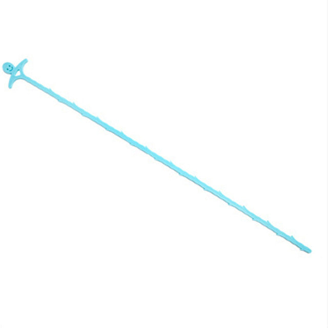 Kitchen Accessories Sewer Cleaning Plastic Hook Home Pipeline Drain Dredge Device Bathroom Toilet Tool Sewer Clog Cleaning Brush