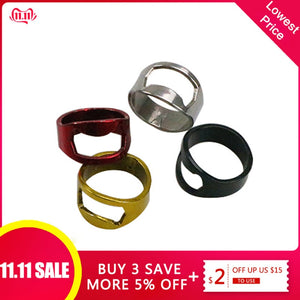 1pcs Multi-function Stainless Steel Colorful Ring-Shape Opener Beer Bottle Opener Diameter 22mm