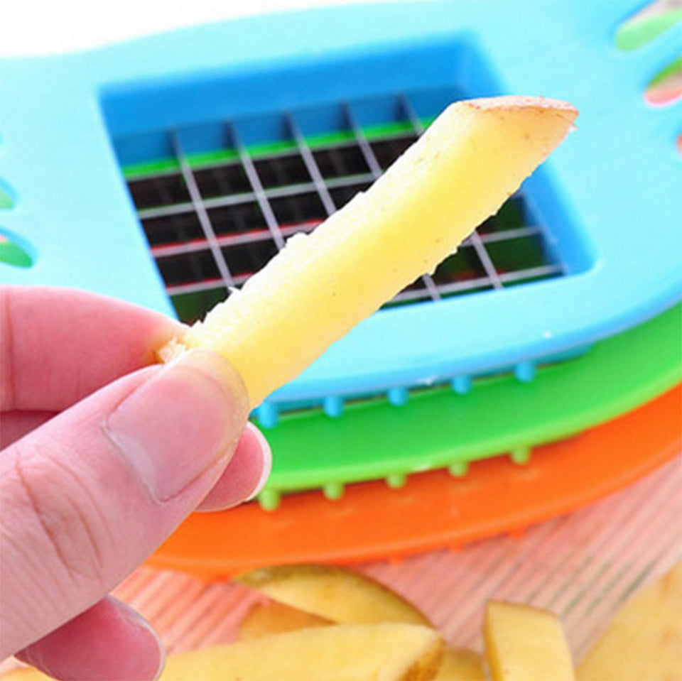 NEW Vegetable Potato Slicer Cutter Chopper Chips Making Tool kitchen gadgets 2018 Potato Cutting Tool kitchen accessories