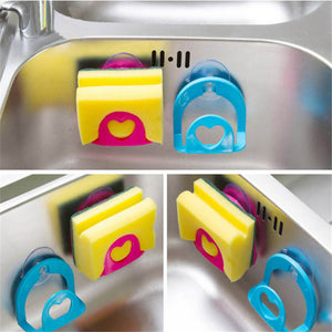 Multi-functional Bathroom Shelf Towel Soap Dish Holder Kitchen Sink Dish Sponge Drain Storage Holder Rack Robe Hooks Suction Cup